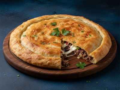 صورة فطيرة شرقي لحمة مقرومة